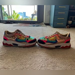 Fun Sequin Colorful Sneakers